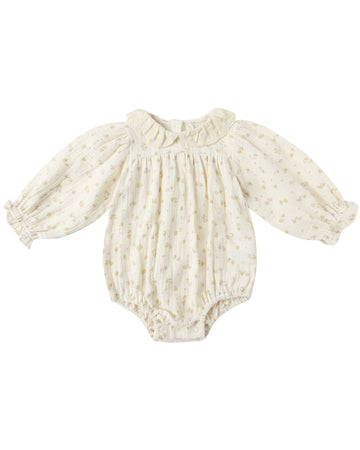 Golden Floral Callie Romper