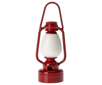 Red Vintage Mouse Lantern