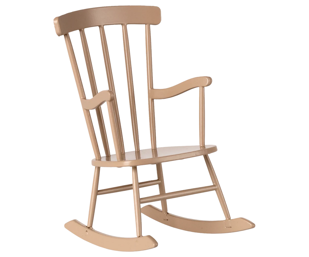 Dark Sand Miniature Rocking Chair