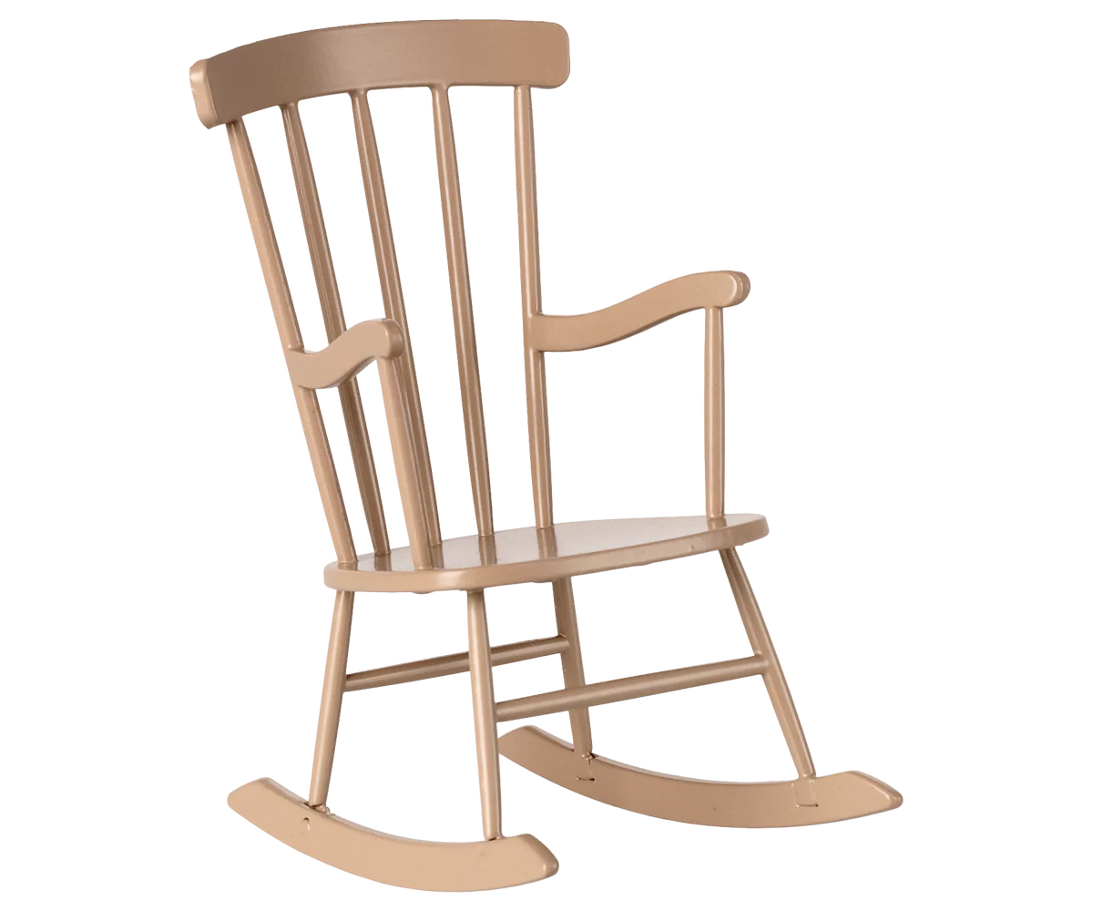 Dark Sand Miniature Rocking Chair