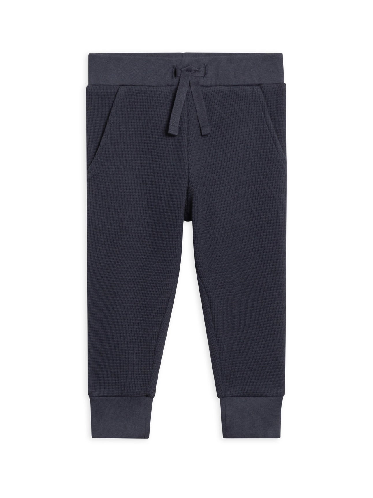 Navy Nelson Waffle Knit Jogger