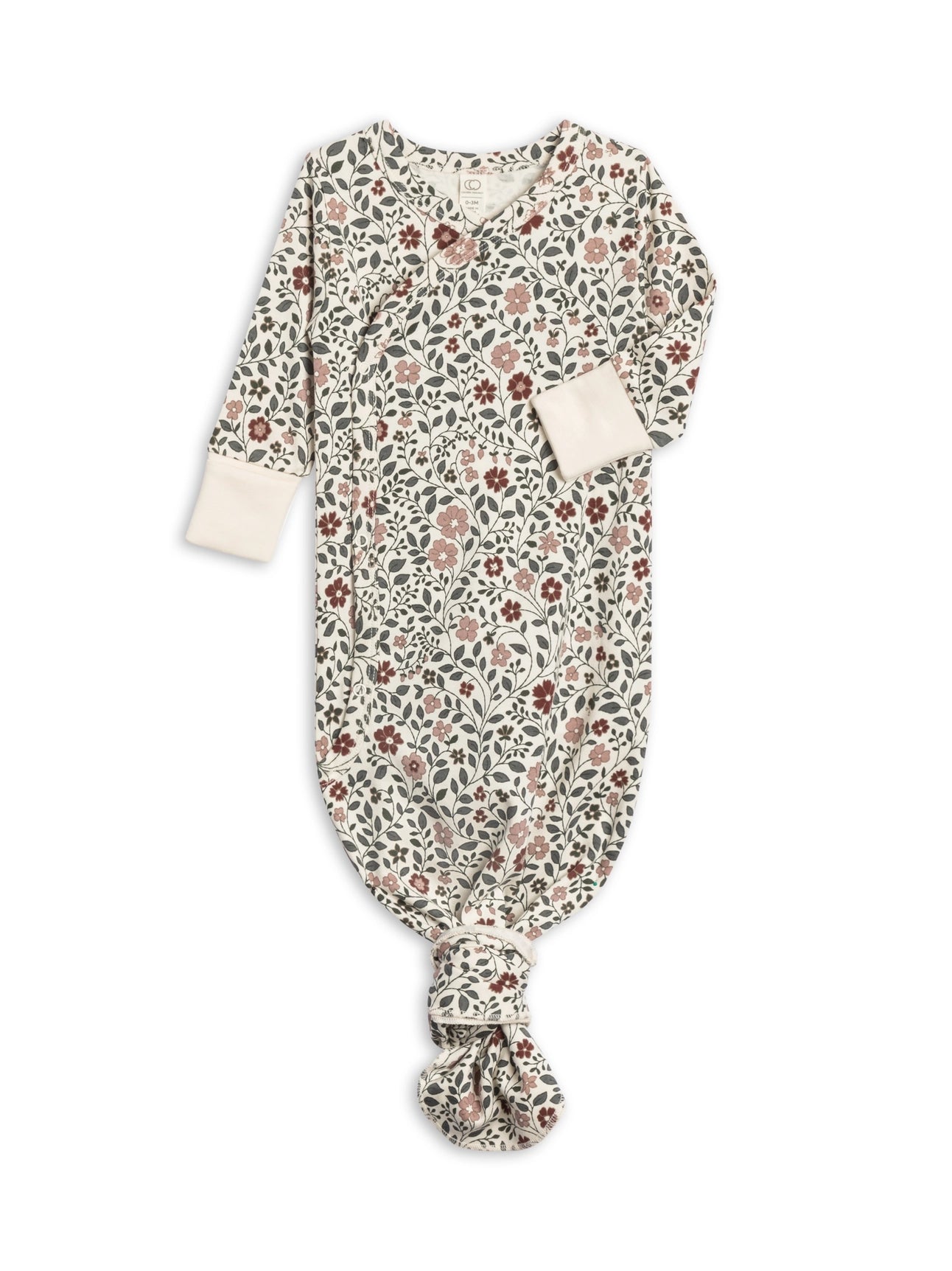 Daphne Floral Organic Cotton Kimono Gown
