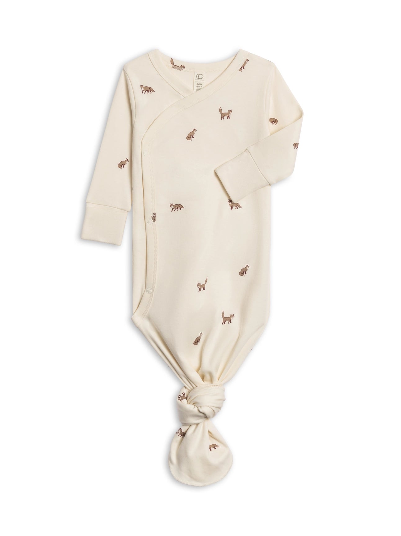 Fox Organic Cotton Kimono Gown