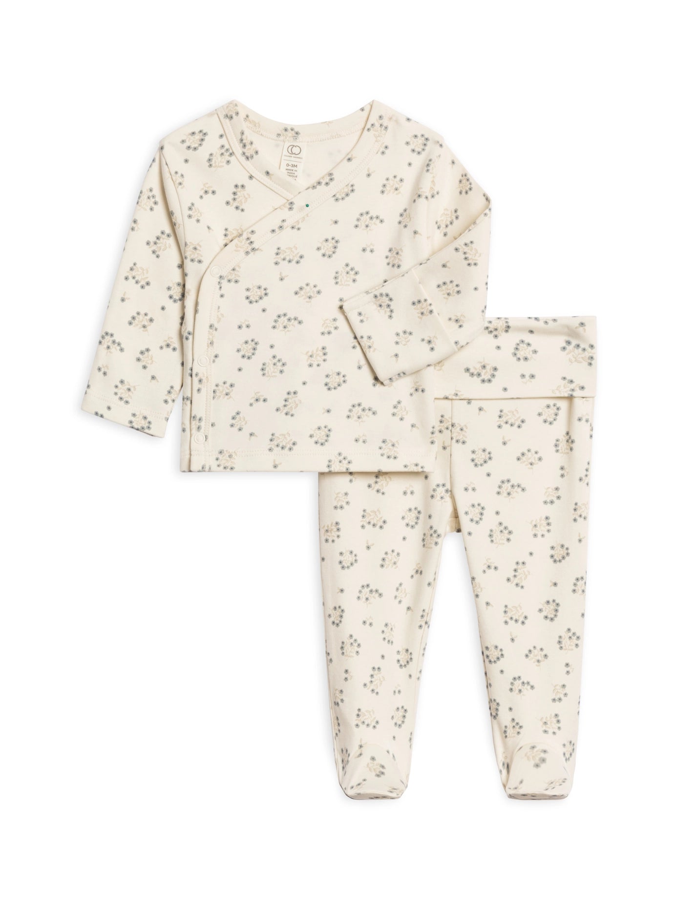 Hayden Floral Riley 2 Piece Kimono Top & Pant Set