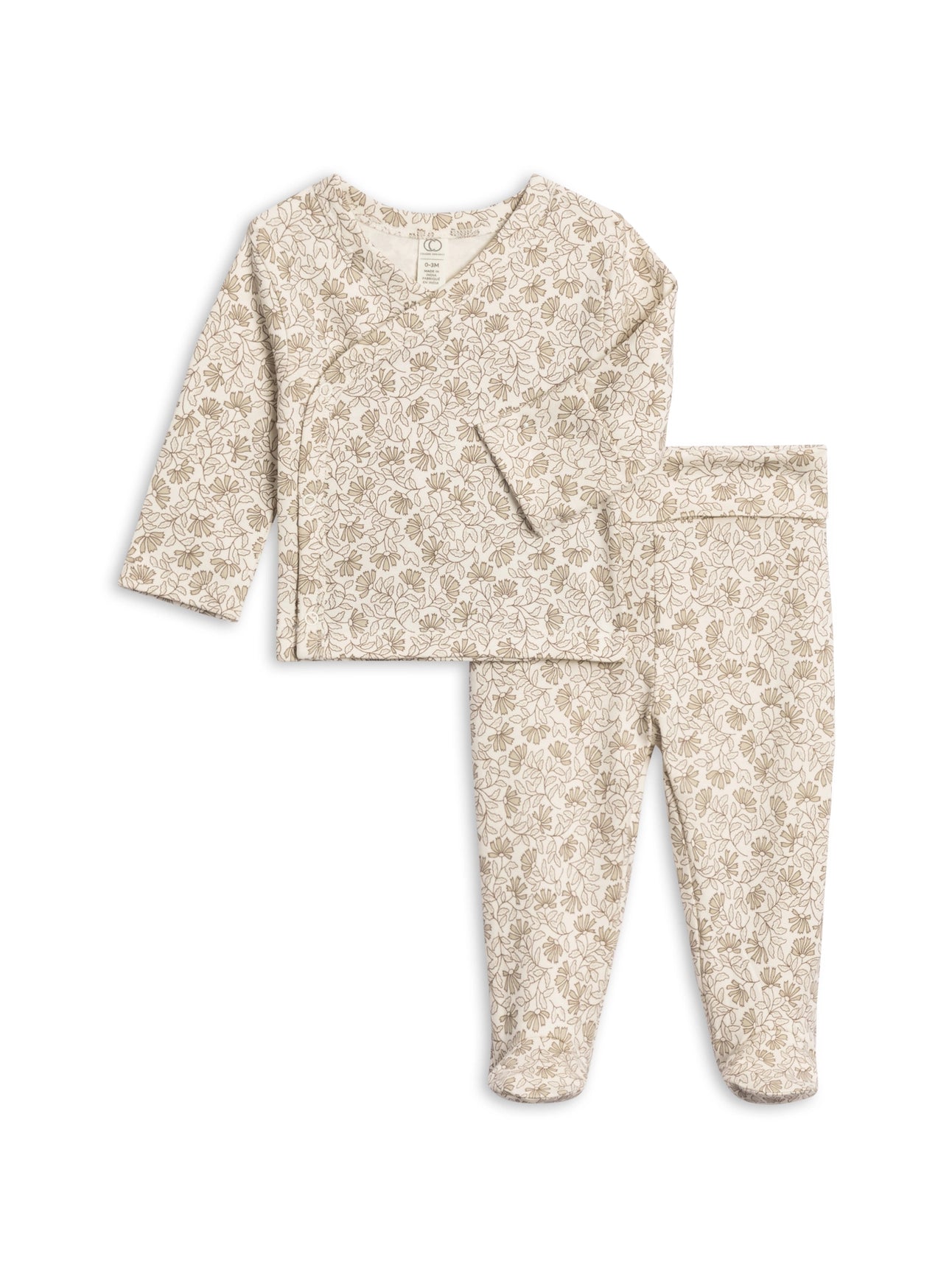Laverne Floral Riley 2 Piece Kimono Top & Pant Set