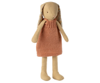 Cream Yellow Bunny Knitted Dress - Size 2