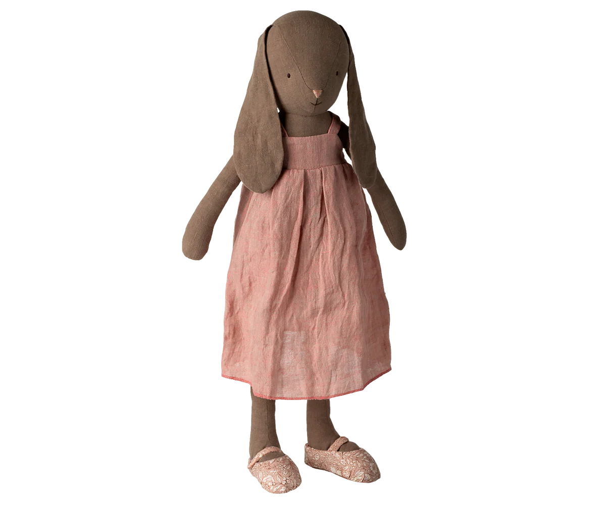 Brown Bunny Dress and Shoes - Size 4