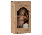 Brown Micro Bunny Set - Dusty Rose