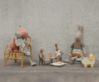 Miniature Dining Table Set (2 chairs)
