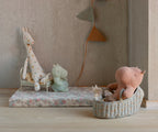 Large Blue Carry Cot