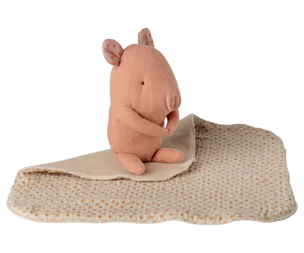 Mini Rose Pig Lullaby Friend