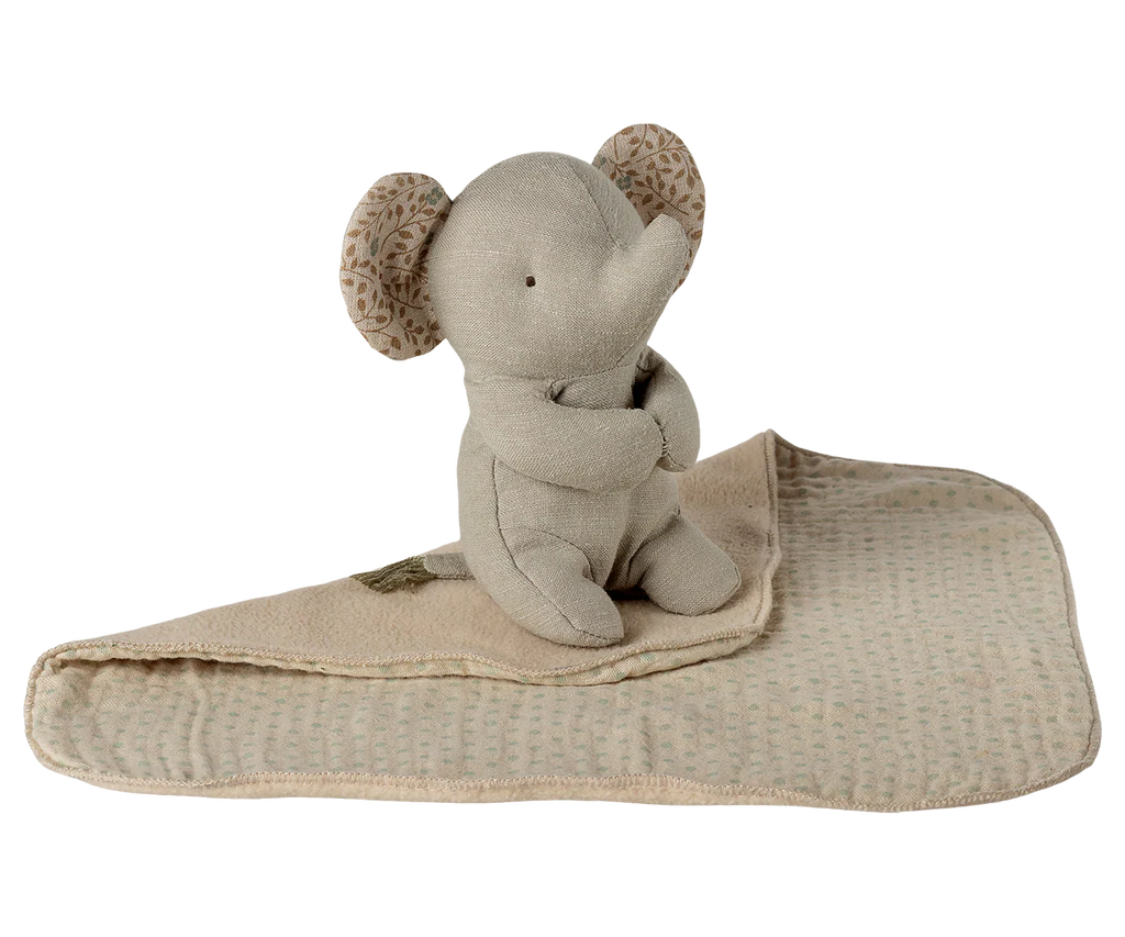 Mini Iron Grey Elephant Lullaby Friend