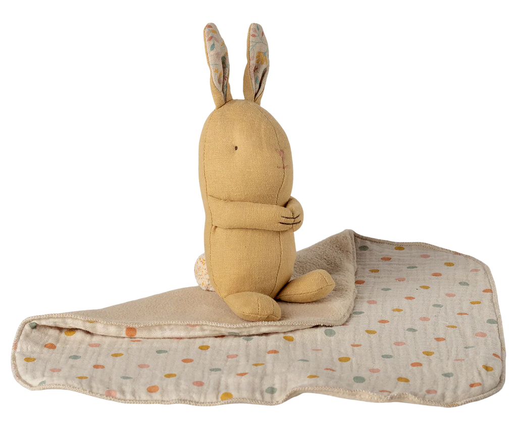 Mini Bunny Cream Yellow Lullaby Friend