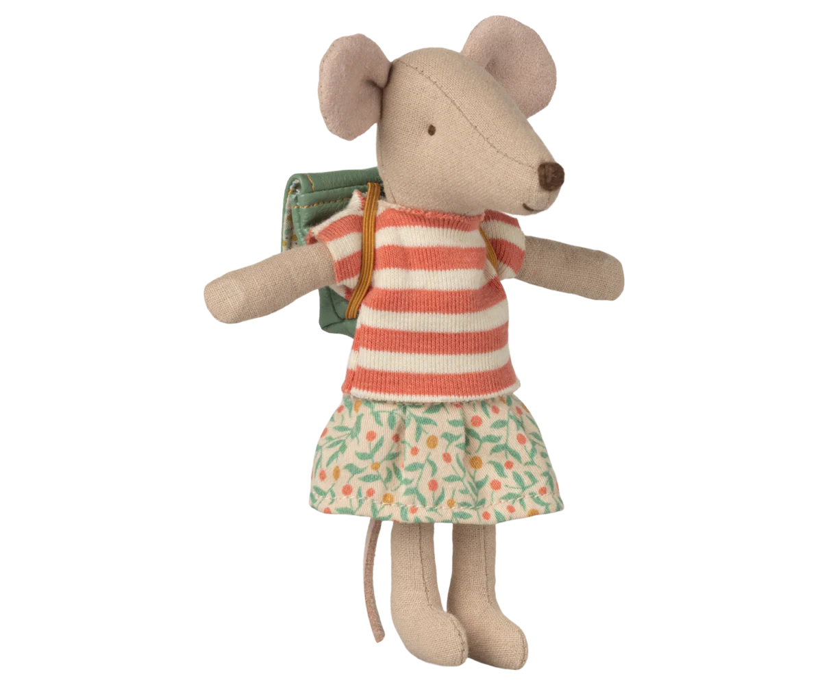 Green Big Sister Tricycle Mouse