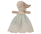 Mint Baby Mouse in Gown