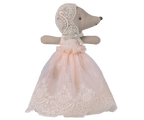 Powder Baby Mouse in Gown