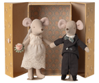 Mum & Dad Wedding Mice Couple in Box