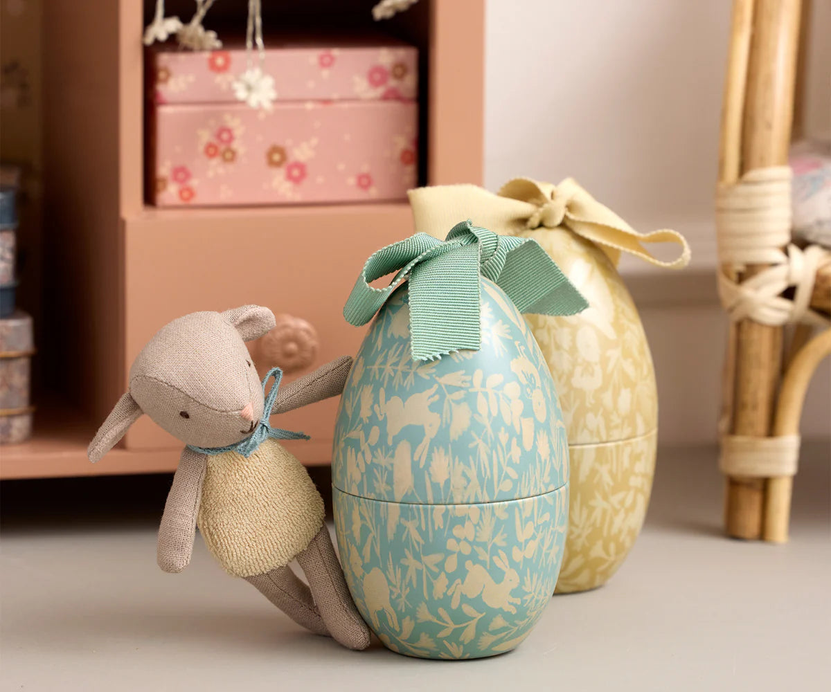 Small Dusty Mint Micro Lamb Easter Egg
