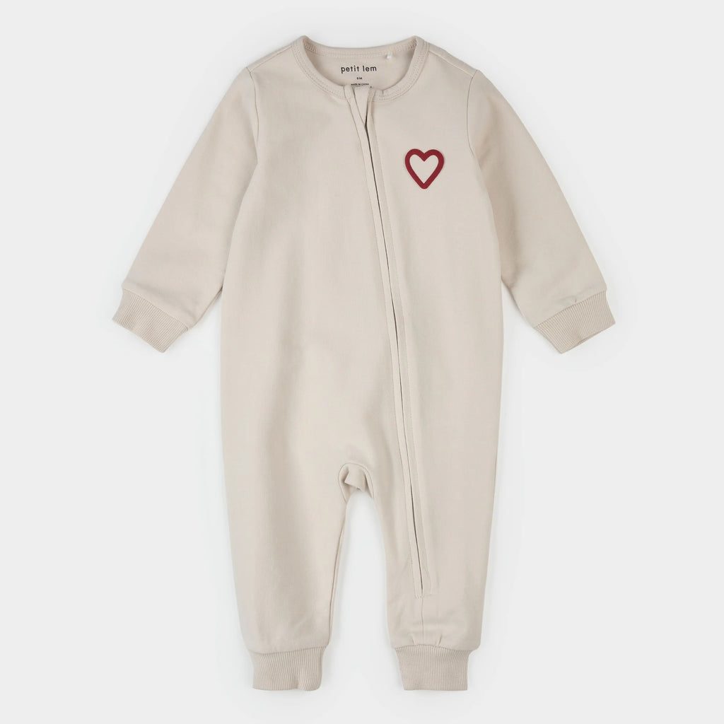 Mon Amour Beige Romper