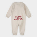 Mon Amour Beige Romper