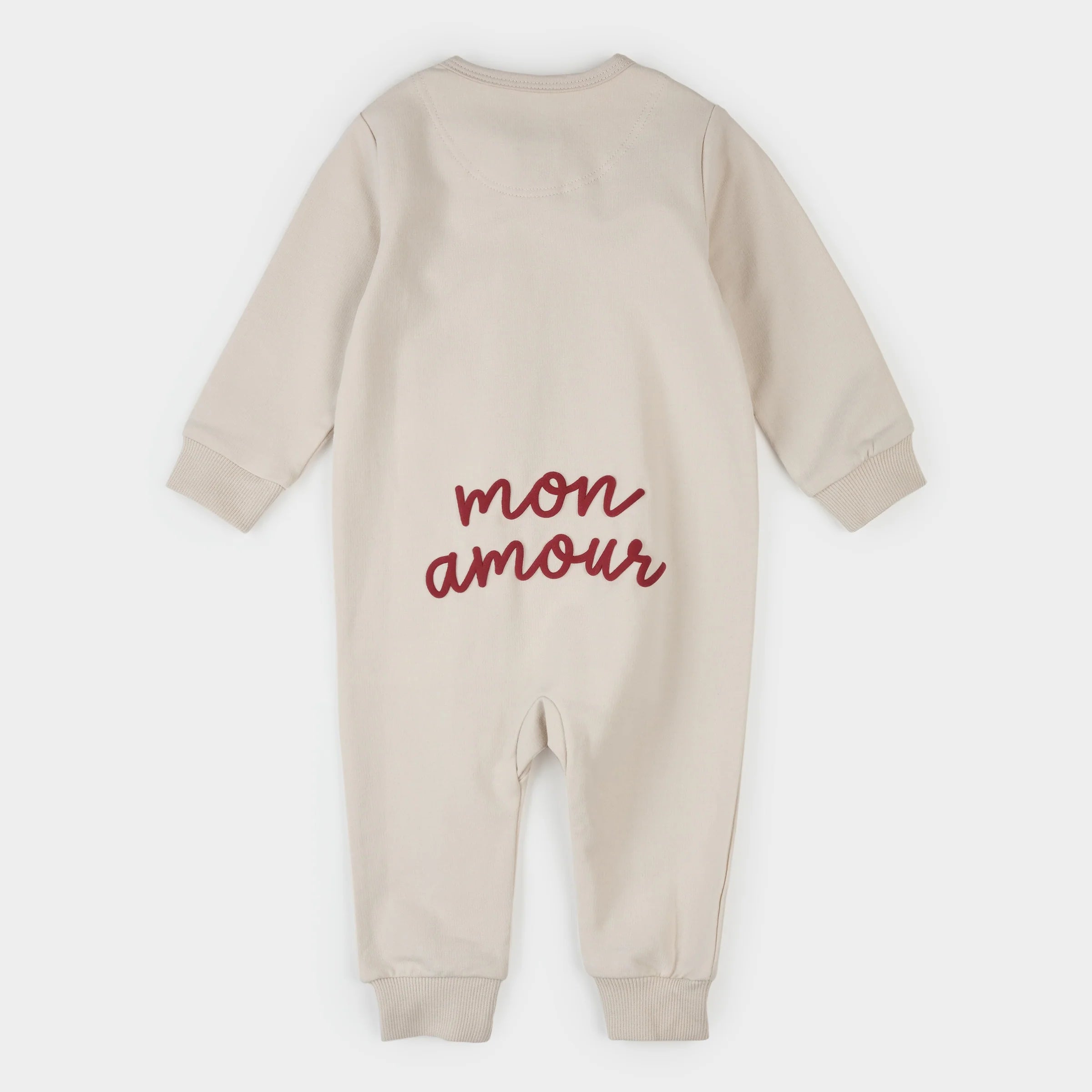 Mon Amour Beige Romper