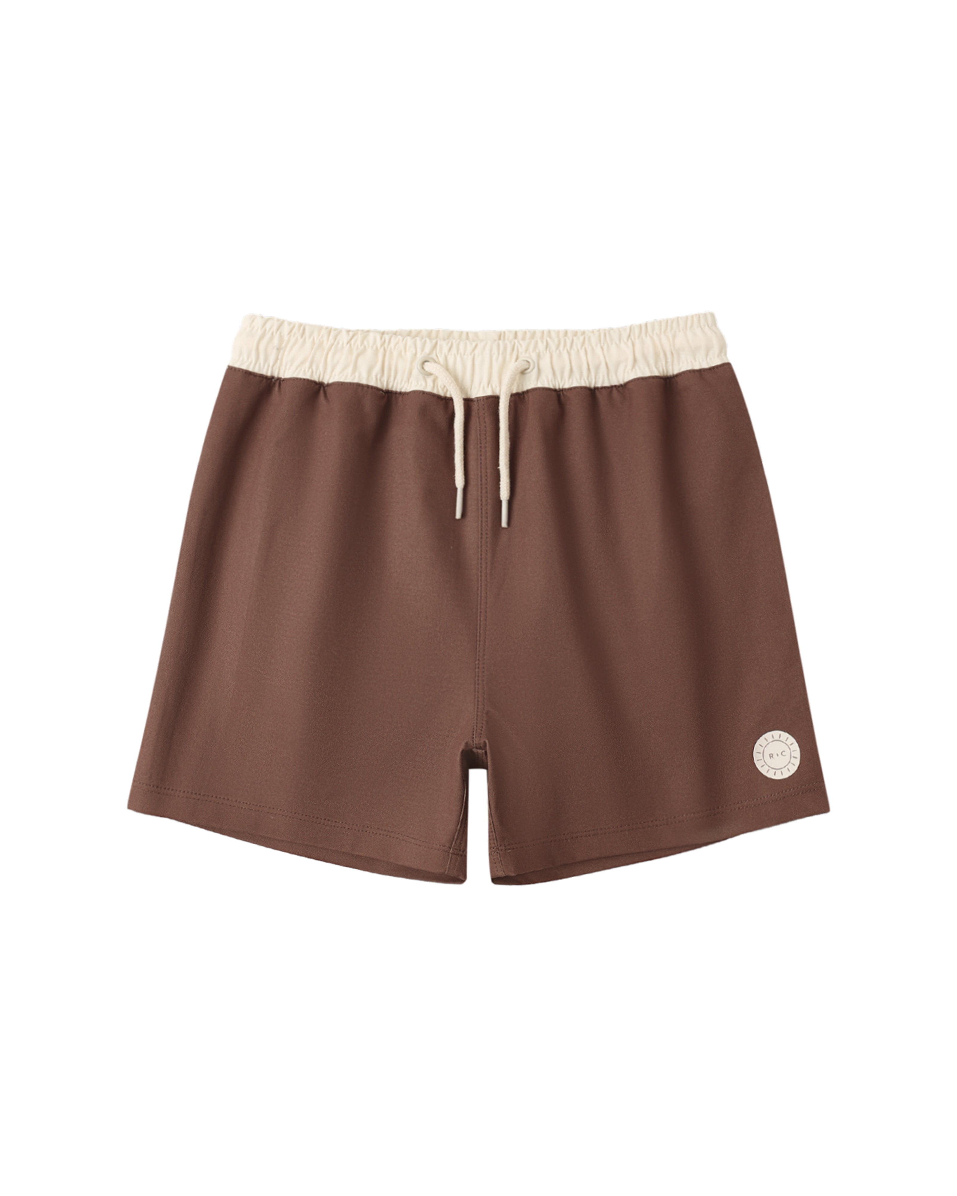 Chocolate Paneled Boardshort