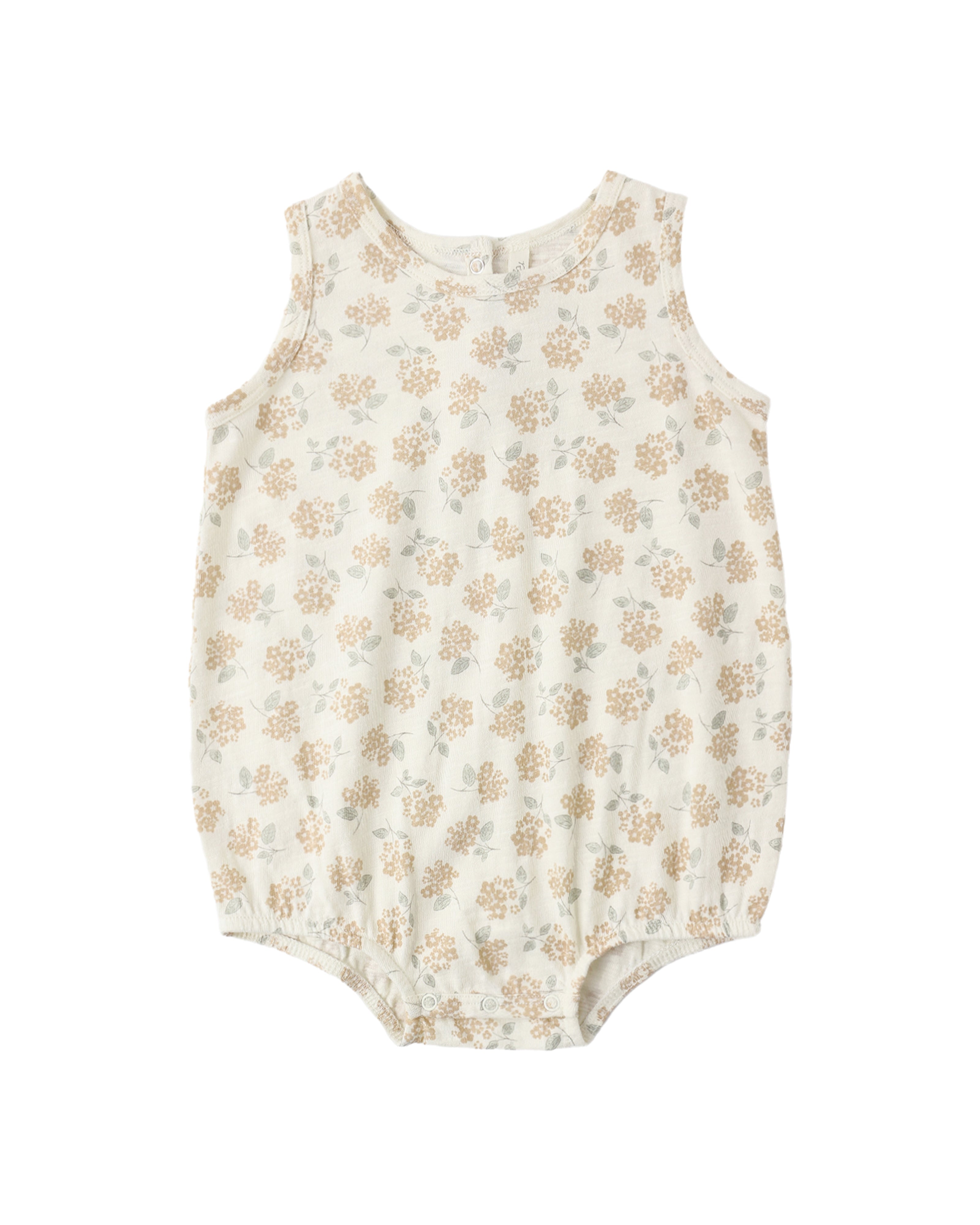 Yellow Ditsy Bubble Onesie