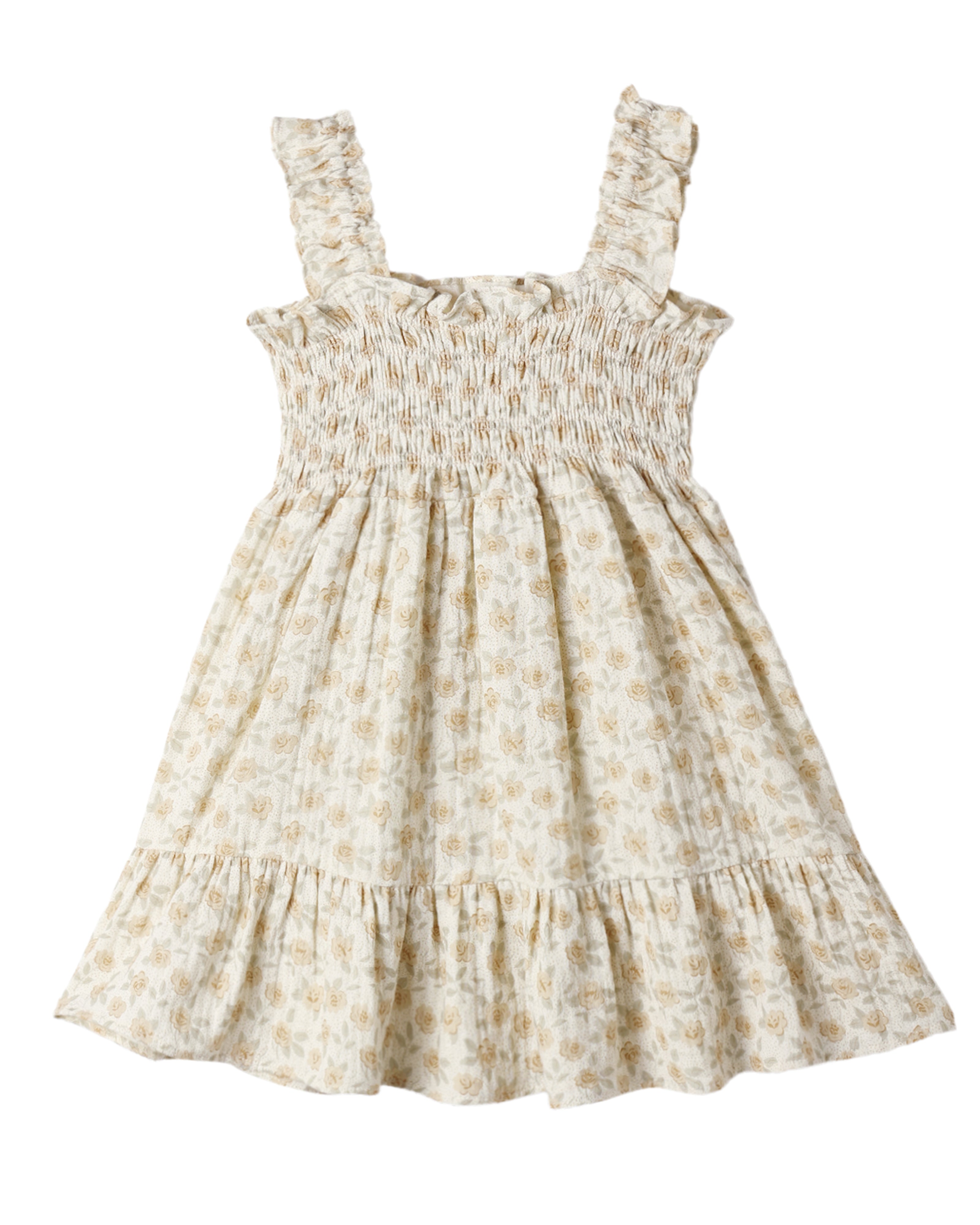 Yellow Floral Sutton Dress