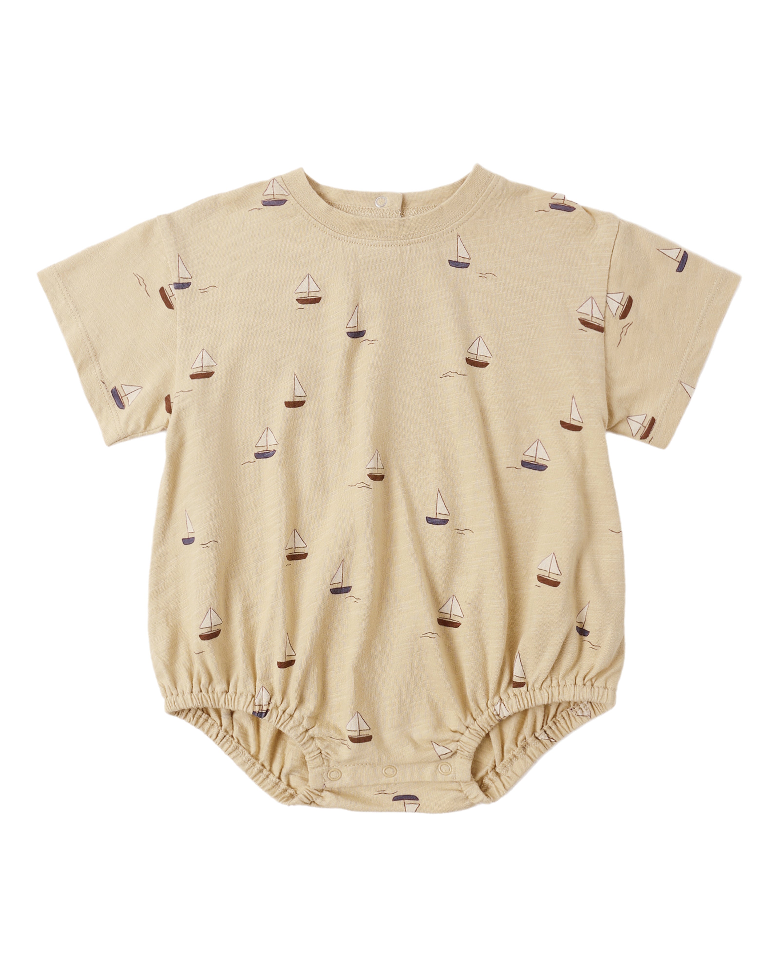 Sailboats Relaxed Bubble Romper