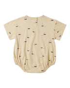 Sailboats Relaxed Bubble Romper