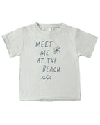 Meet Me At The Beach Raw Edge Tee