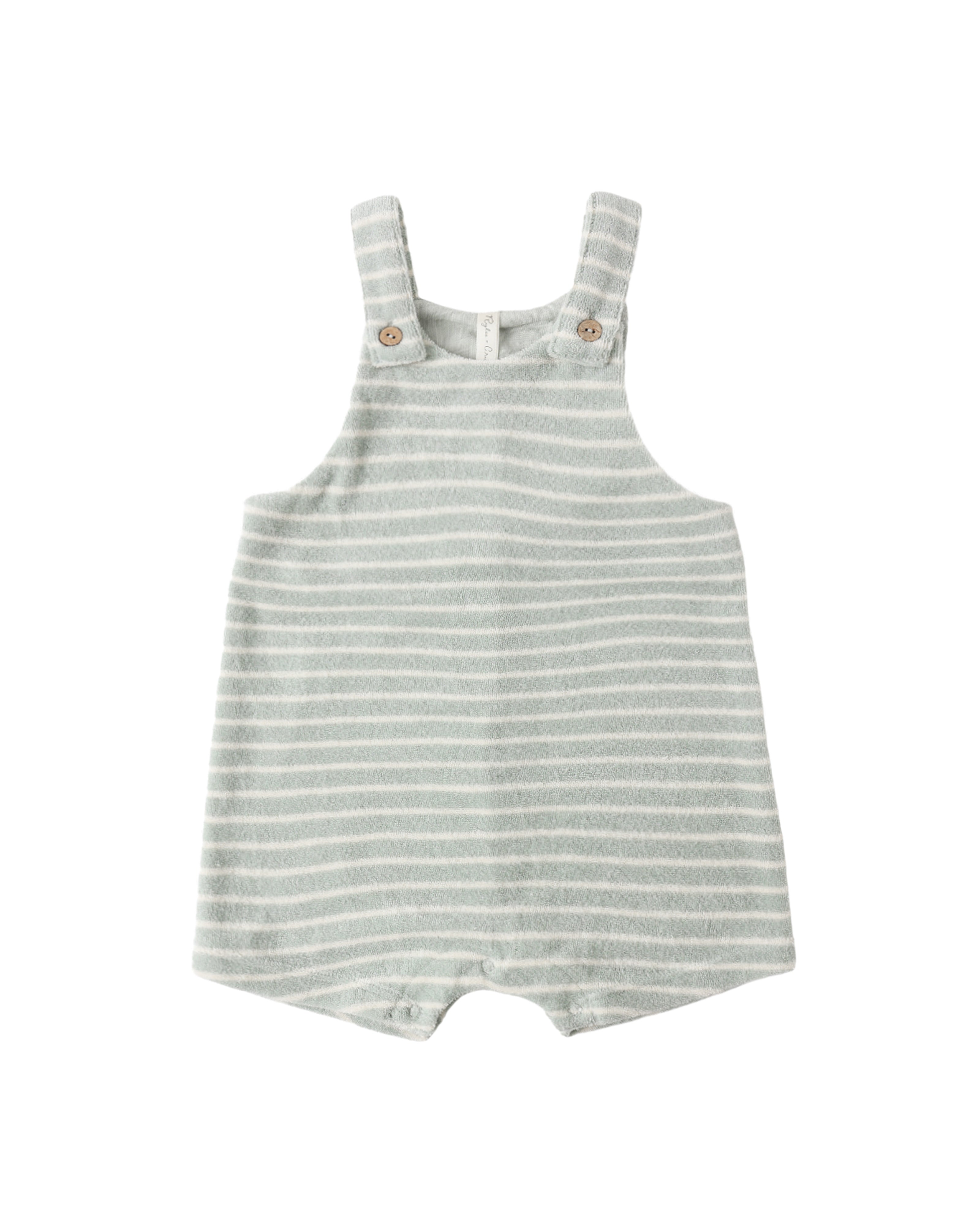 Terry Stripe Gio Seafoam Romper