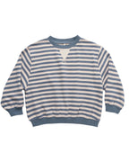 Marine Stripe Oversized Crew
