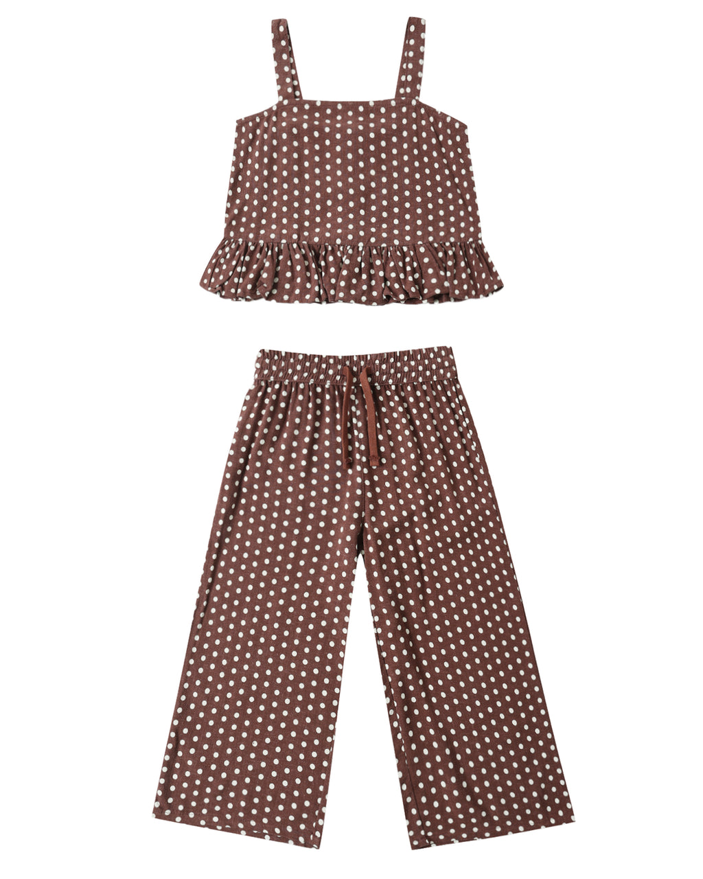 Chocolate Polka Dot Kayli Set