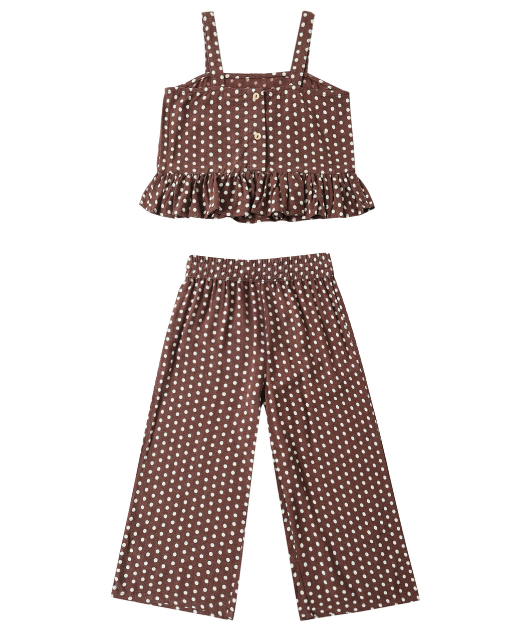 Chocolate Polka Dot Kayli Set