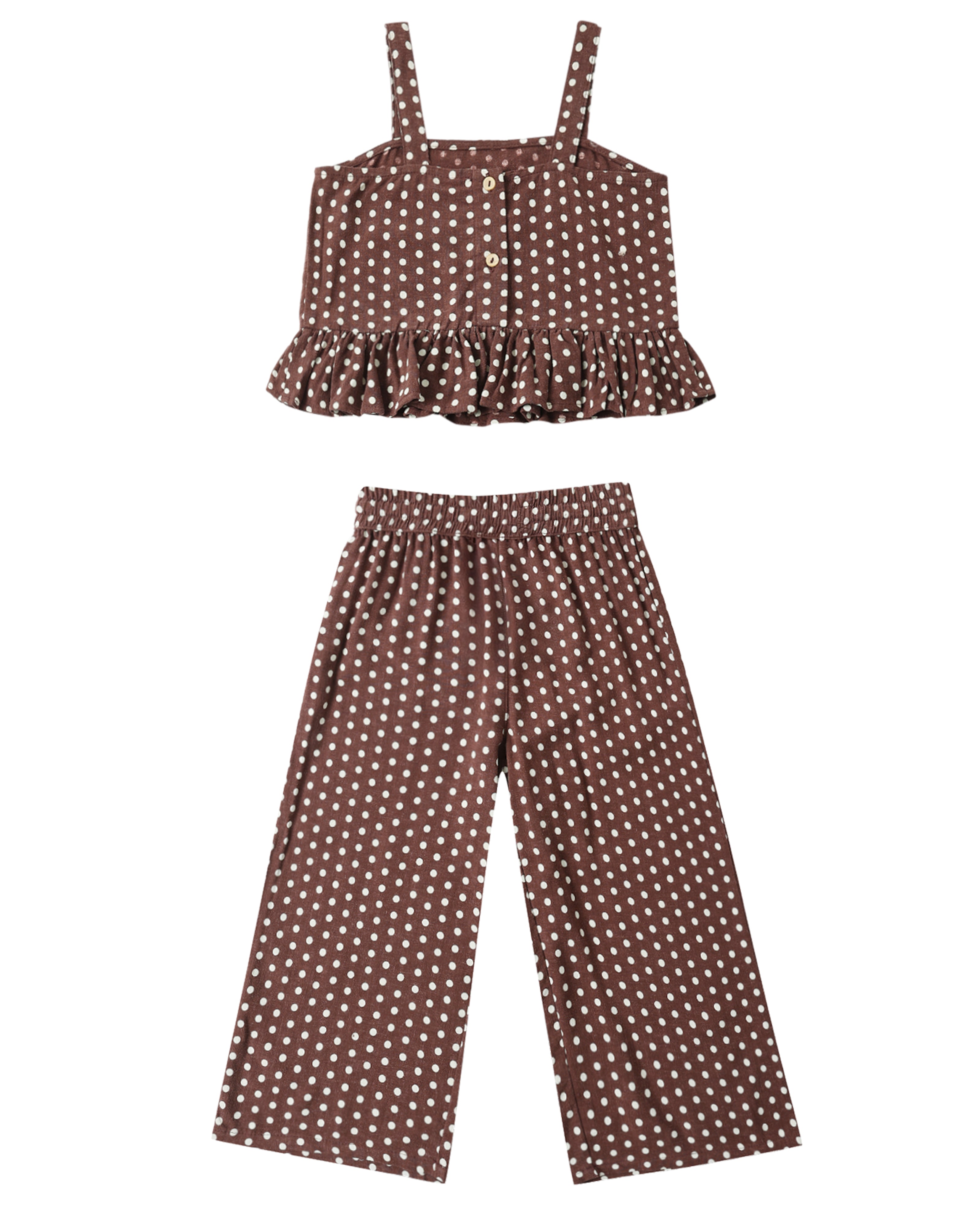 Chocolate Polka Dot Kayli Set