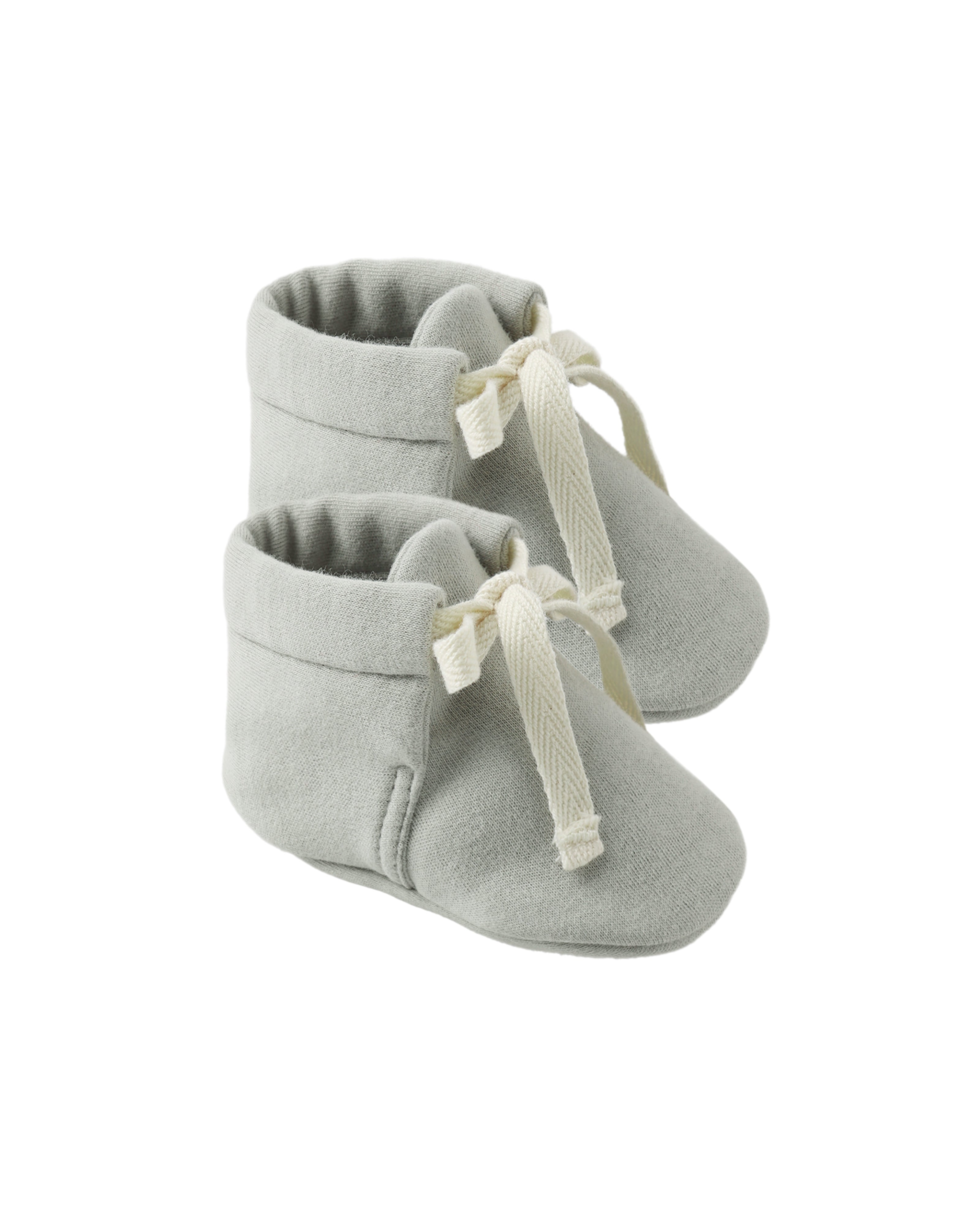 Sage Baby Booties