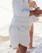 Butterscotch Stripe Swim Short