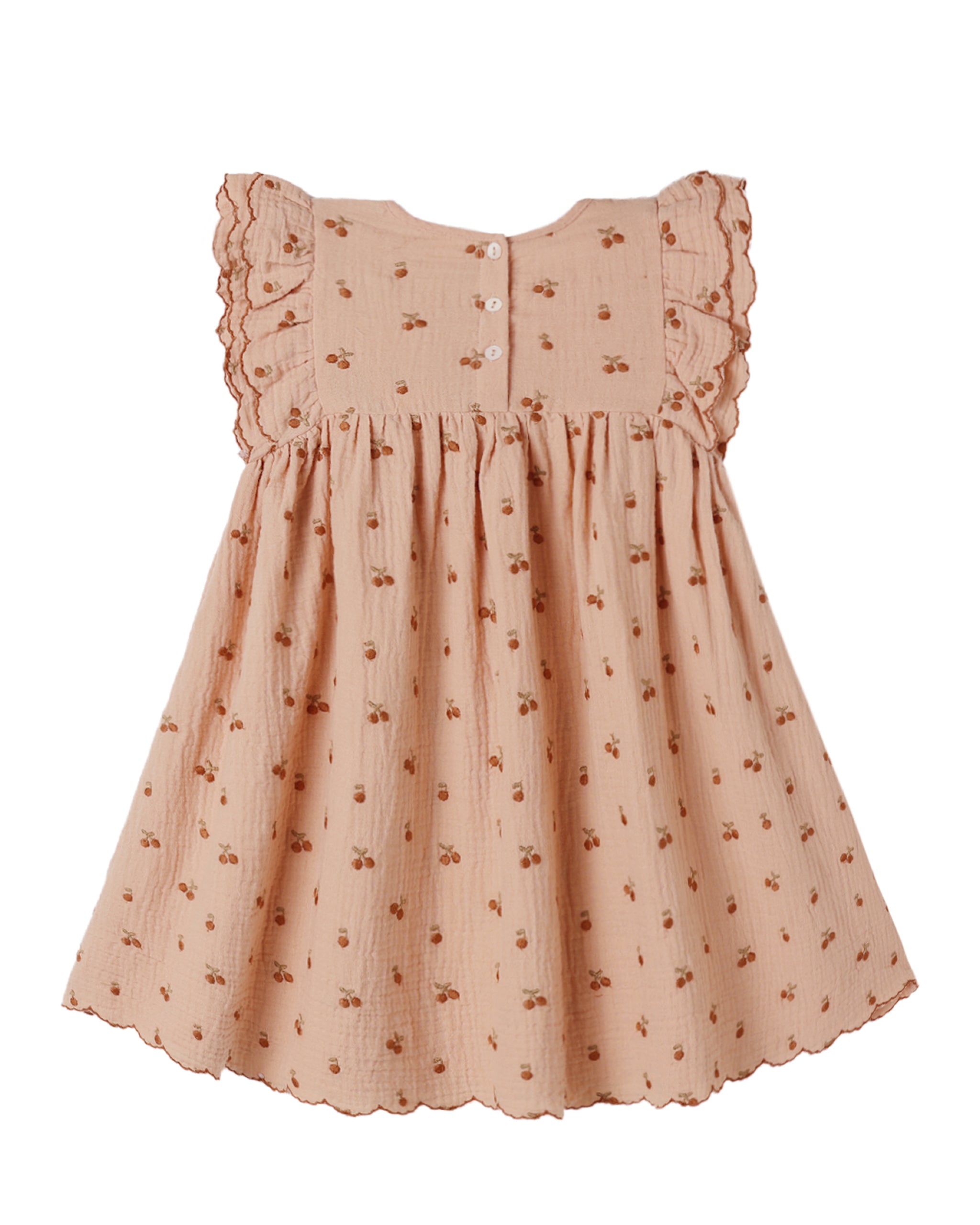 Cherry Embroidery Kinsley Dress