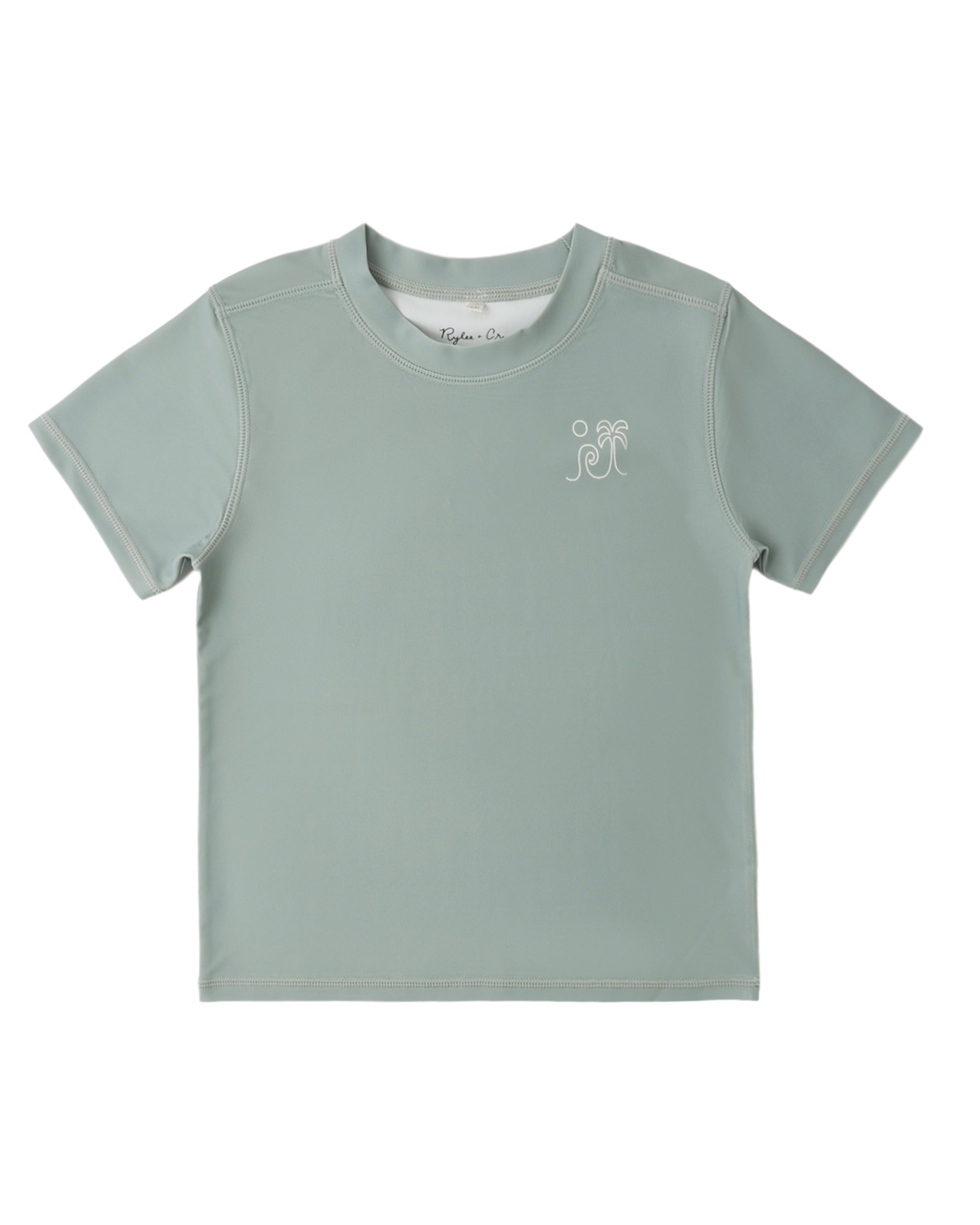 Sea Green Short Sleeve Rashguard