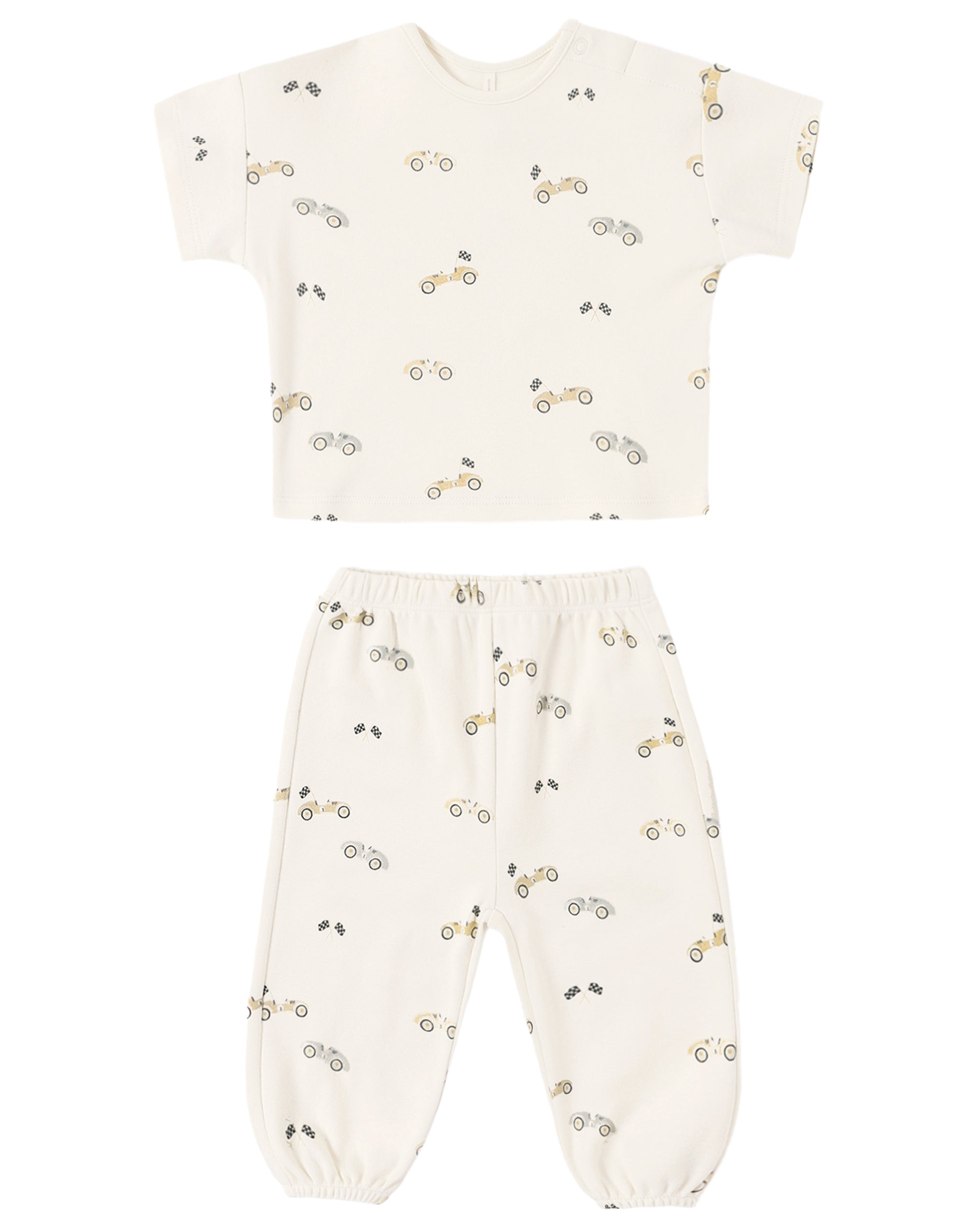 Race Car Jersey Tee & Pant Set