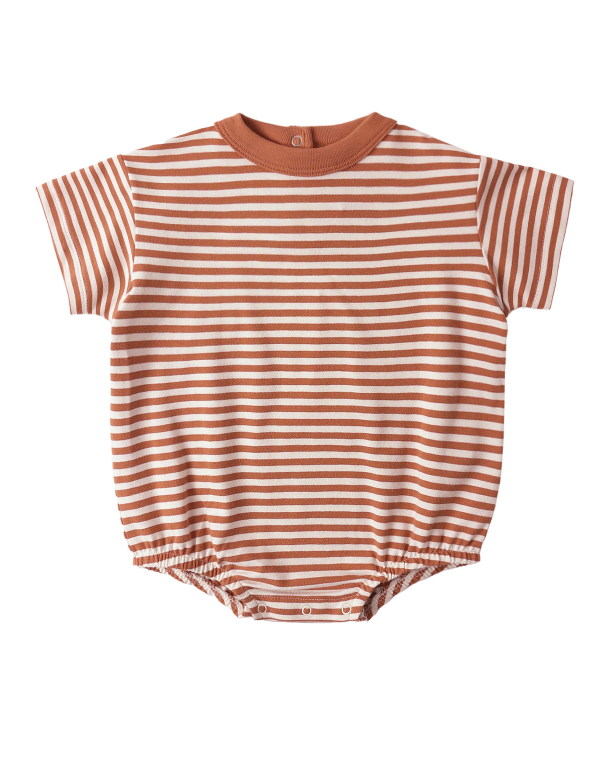 Poppy Stripe Relaxed Bubble Romper