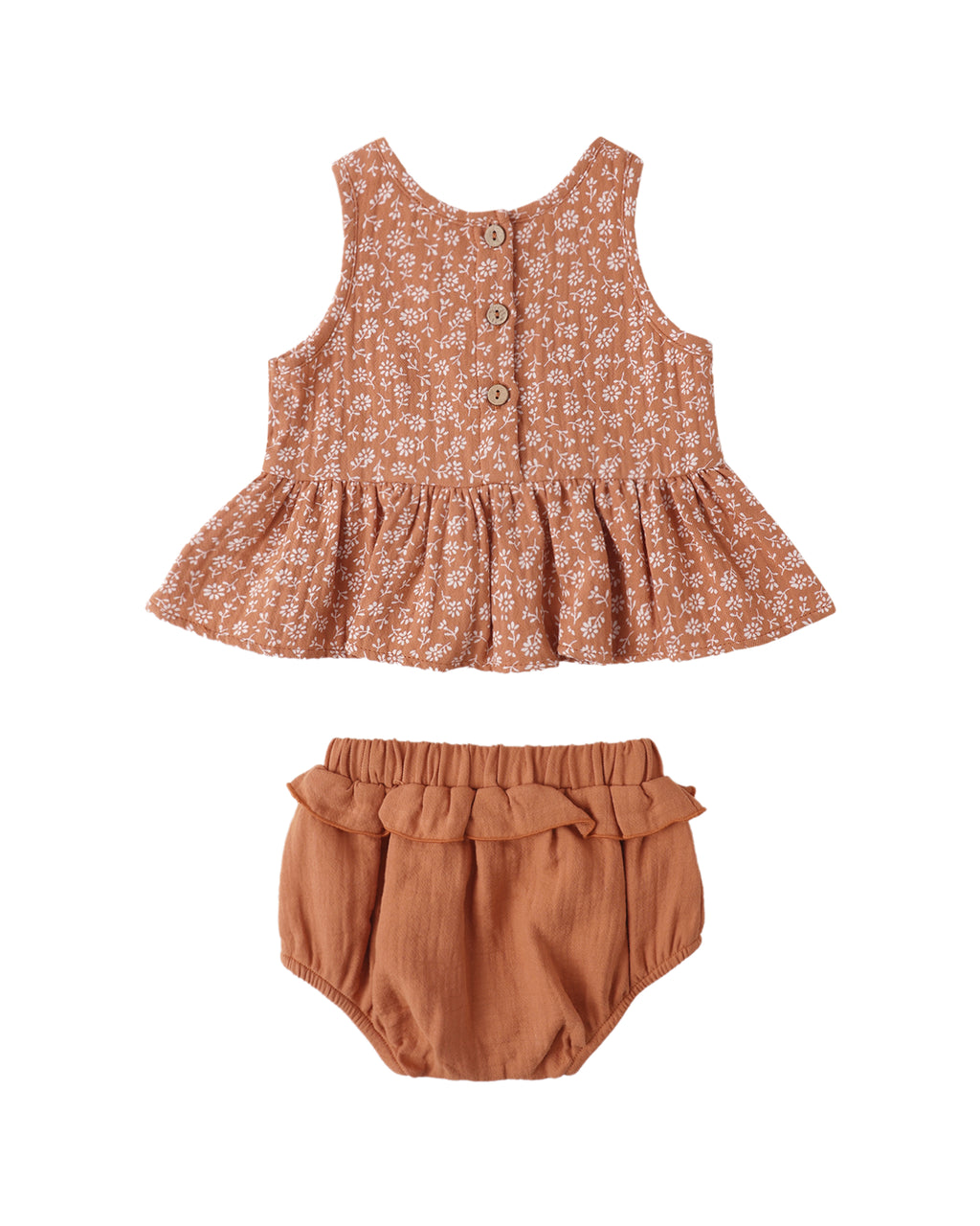 Poppy Floral Peplum Set