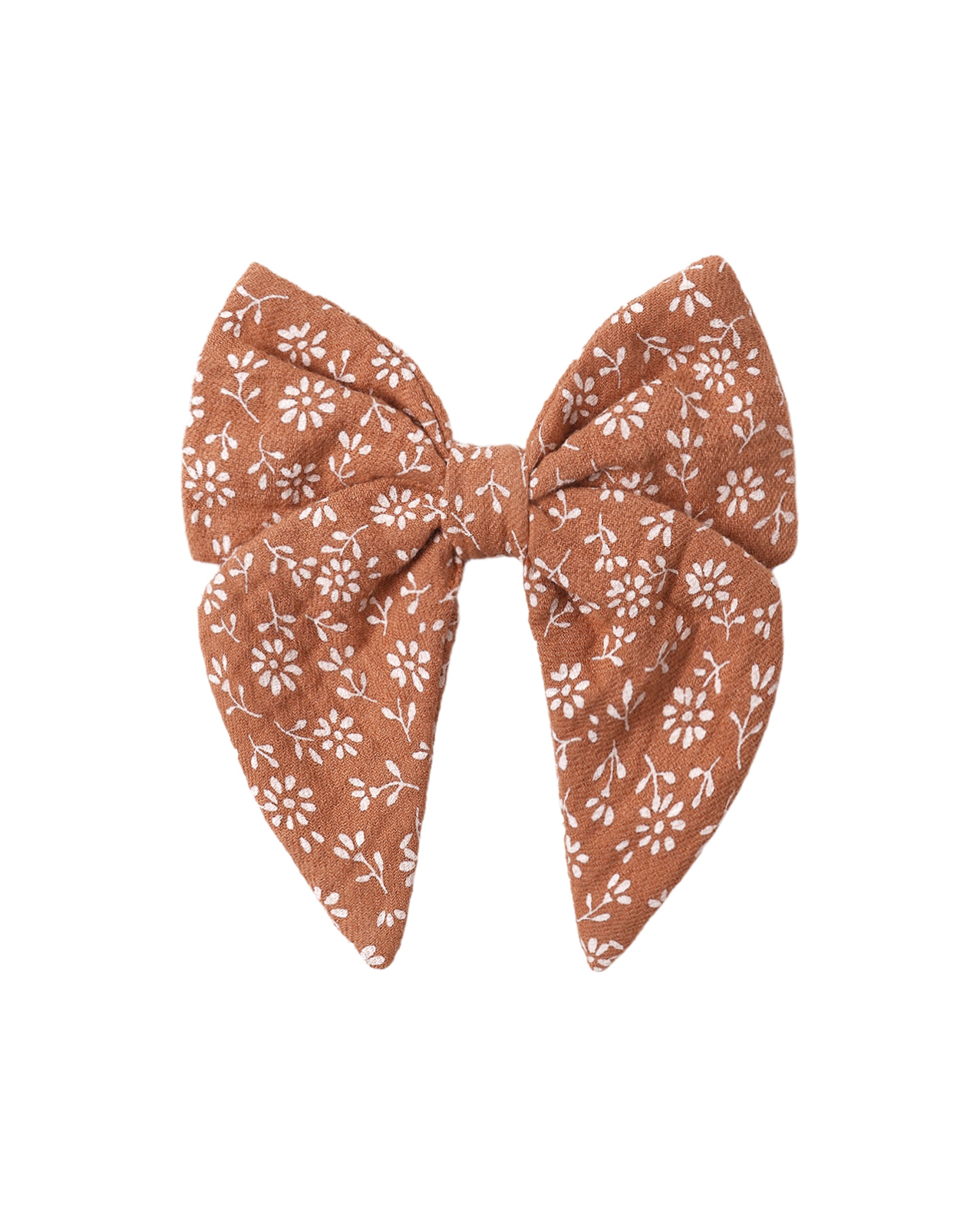 Poppy Floral Bow