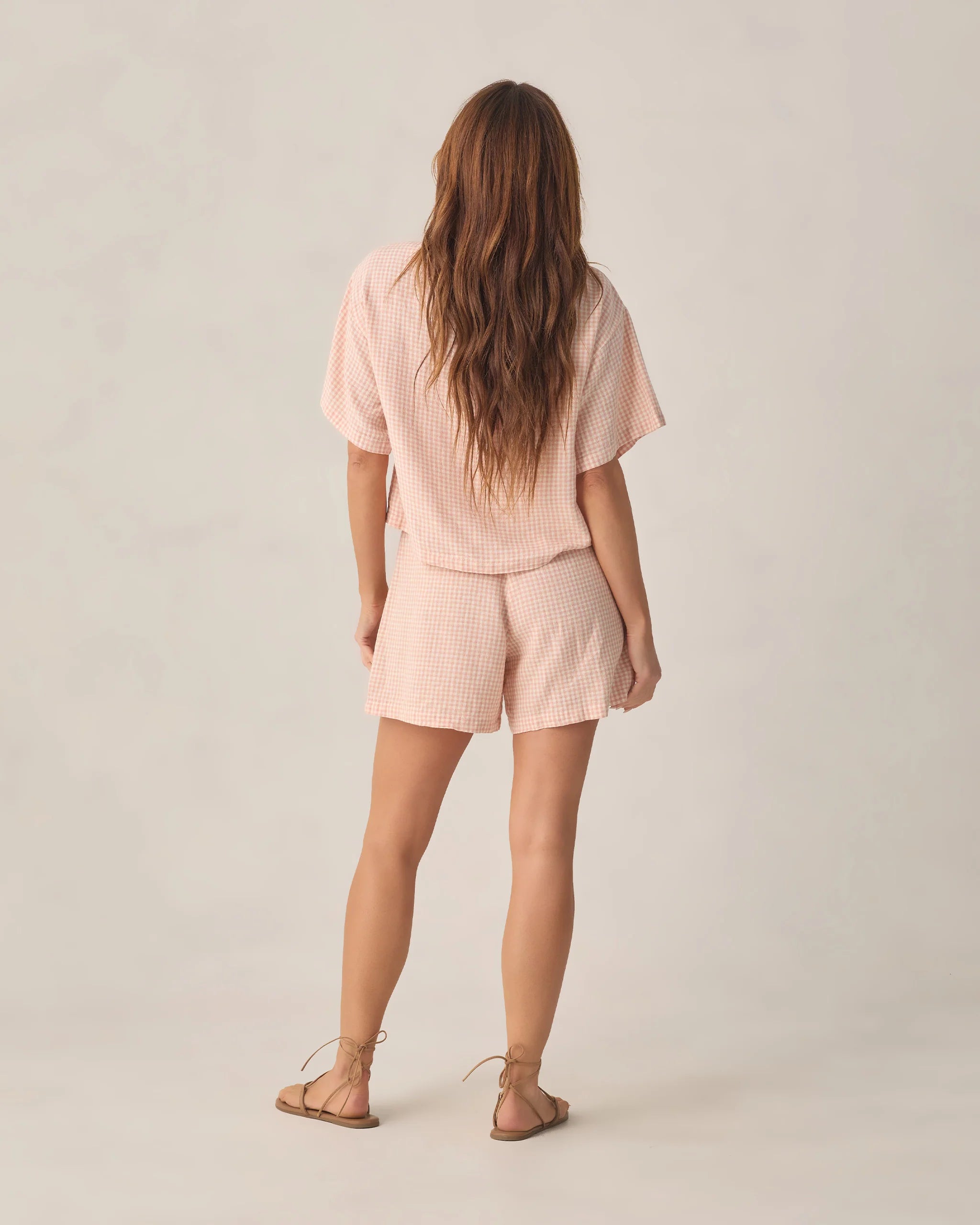Women’s Petal Gingham Juniper Set