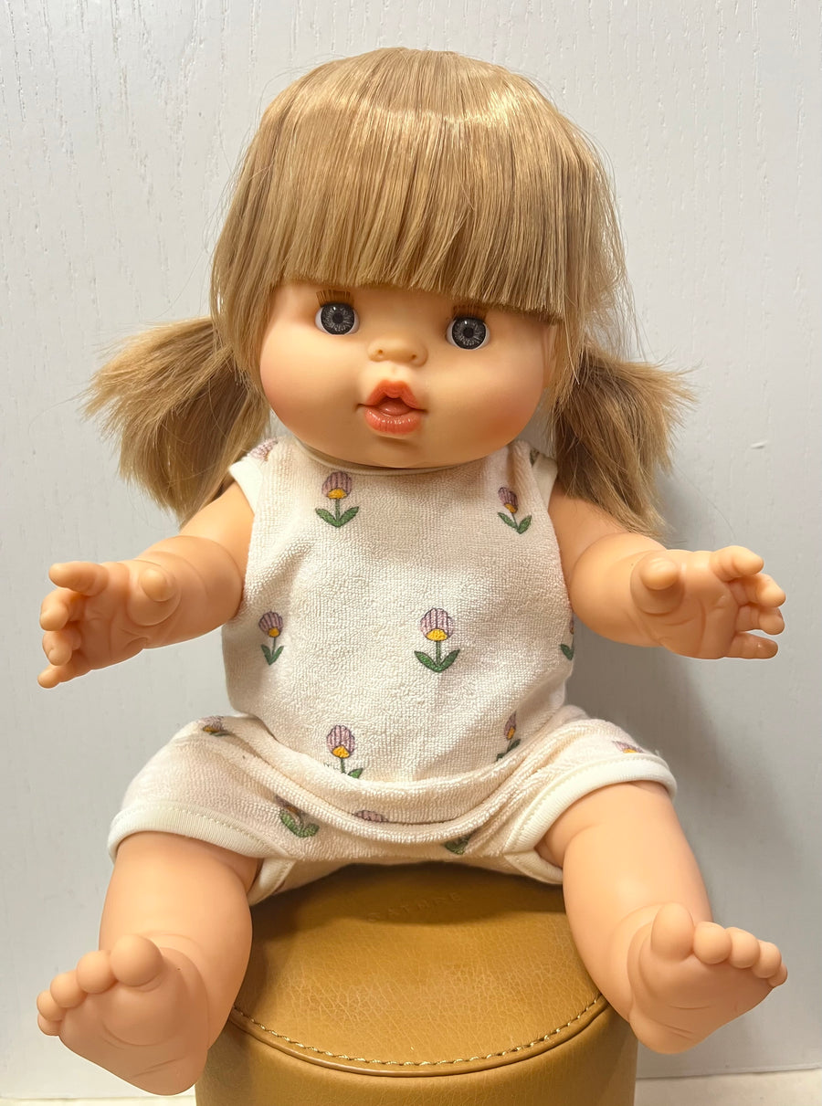 Yzé Baby Doll in Soft Floral Ines Jumpsuit (34 cm)