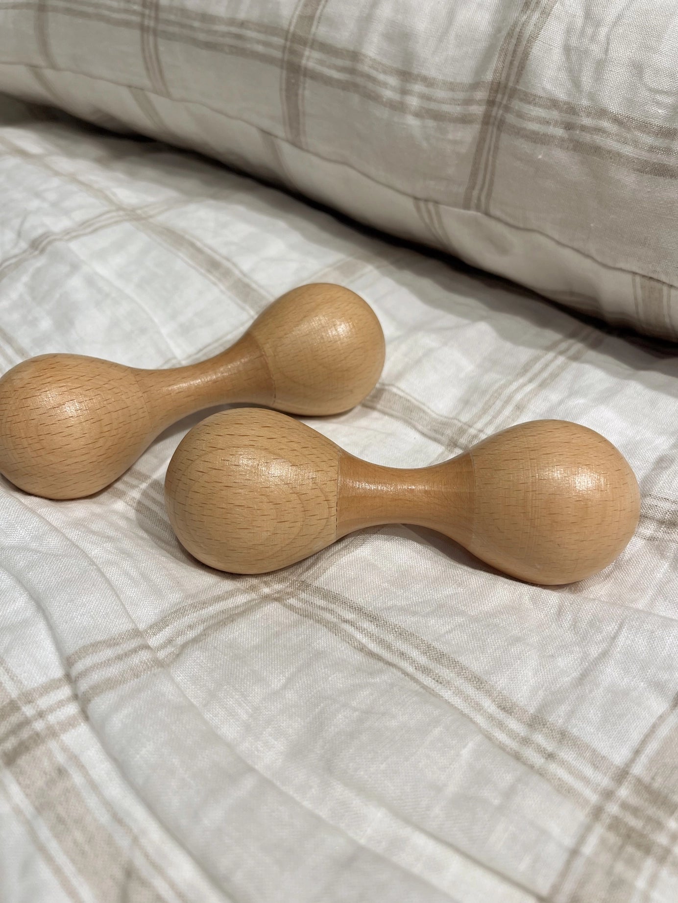 Wooden Double Baby Maraca