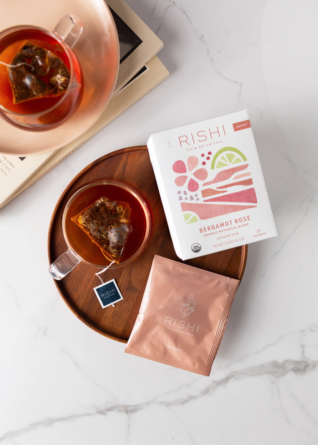 Bergamot Rose Organic Herbal Tea