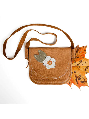 Daisy Leather Purse