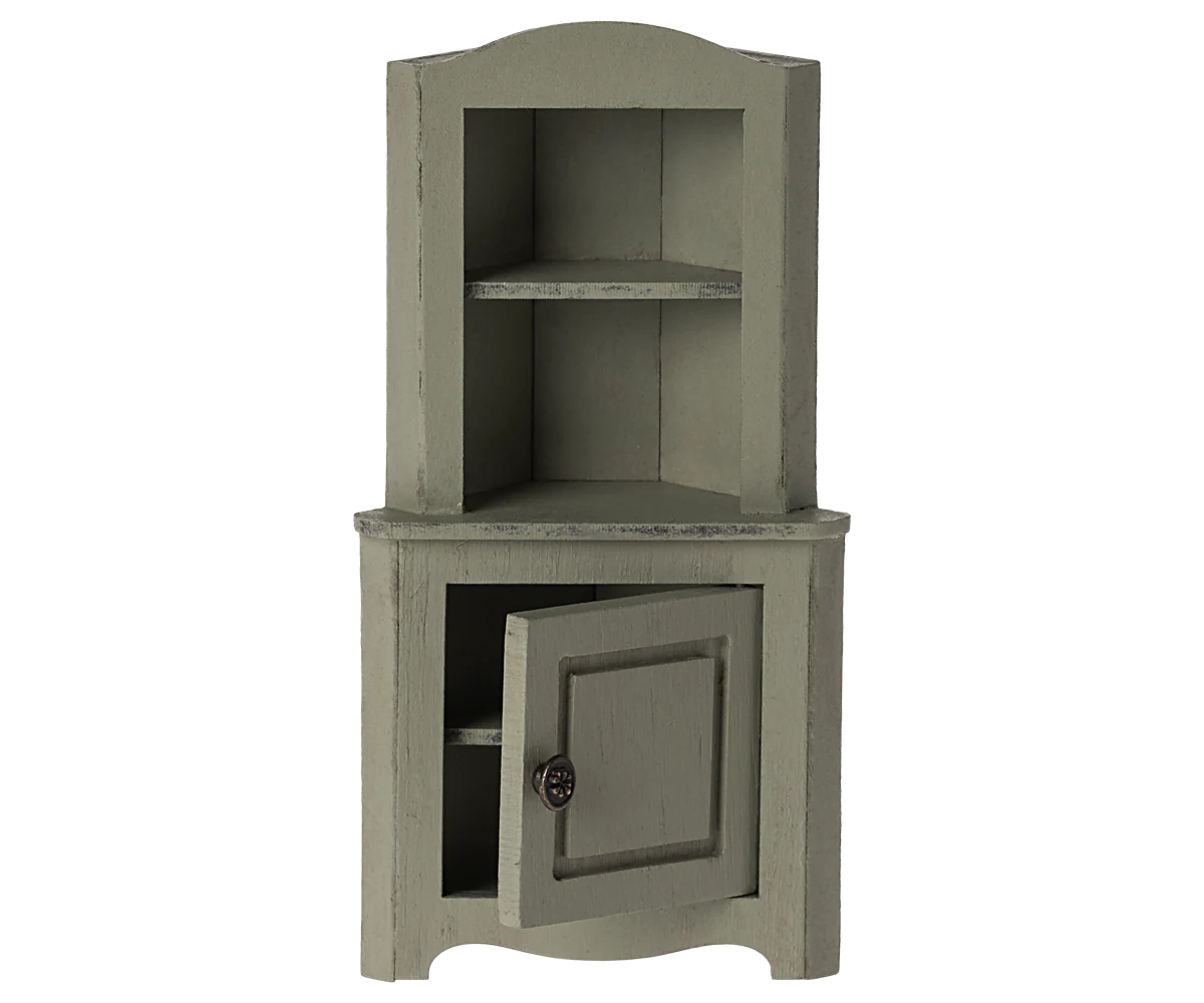 Light Green Mouse Corner Cabinet